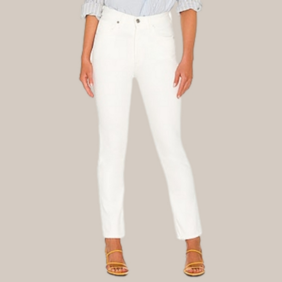 Citizens Of Humanity Denim - 🤍 NWT Citizens of Humanity Charlotte High Rise White Jeans – Size 34